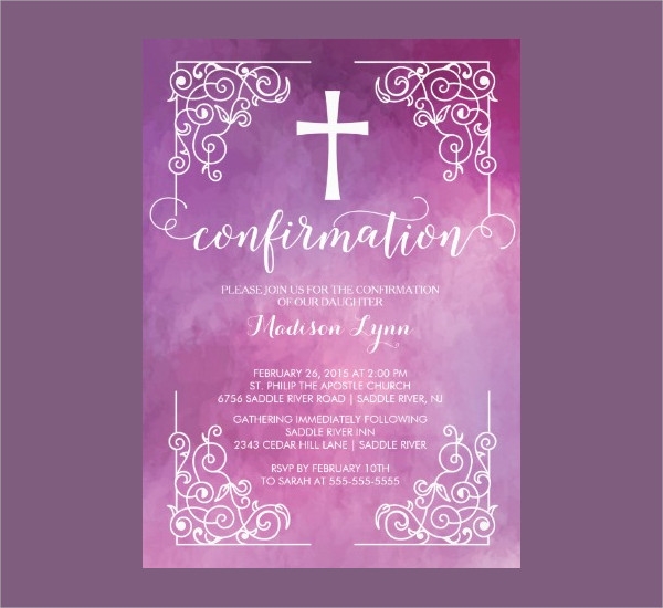Confirmation Invites Templates