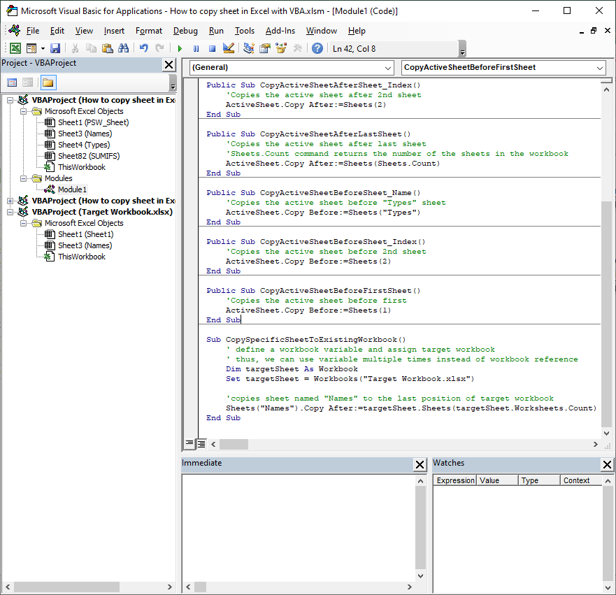 Copy Data From One Worksheet To Another In Excel VBA Worksheets Library