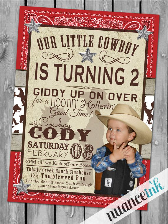 Cowboy Birthday Invitations Templates Free Dev onallcylinders