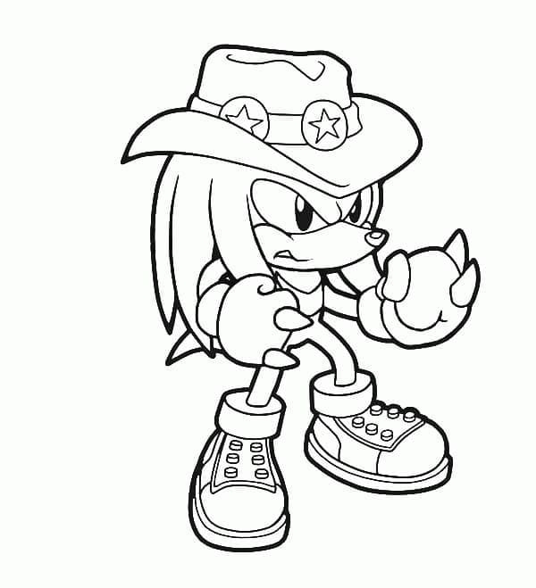 Cowboy Knuckles Coloring Page Free Printable Coloring Pages For Kids