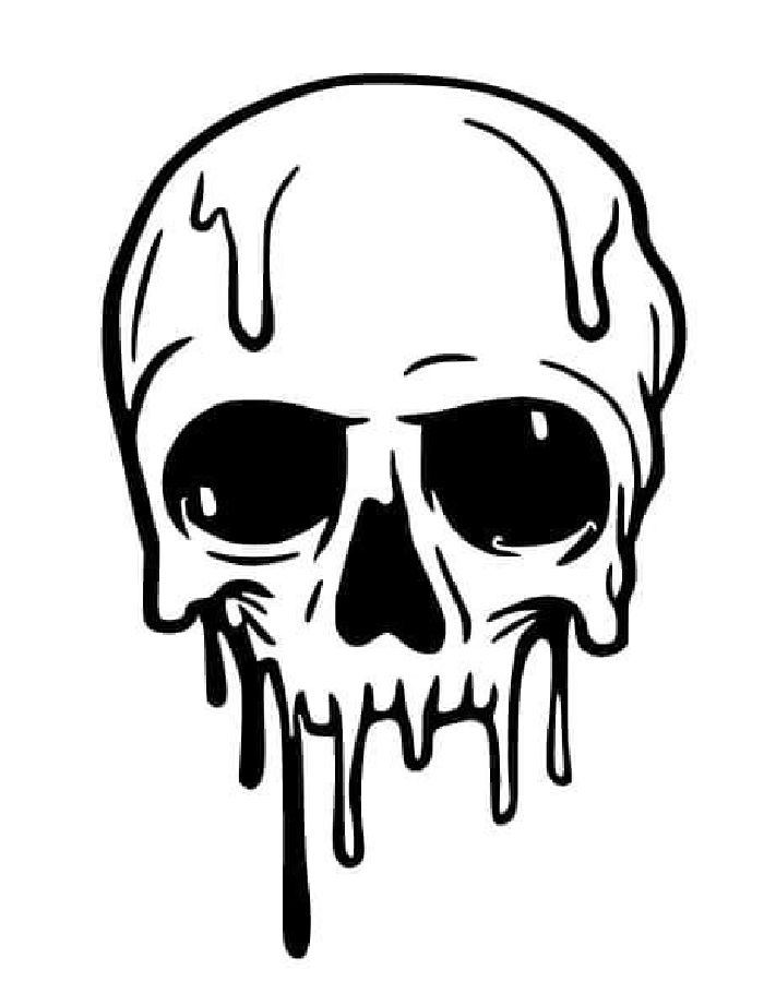Creepy Coloring Pages Free Printable PDF 