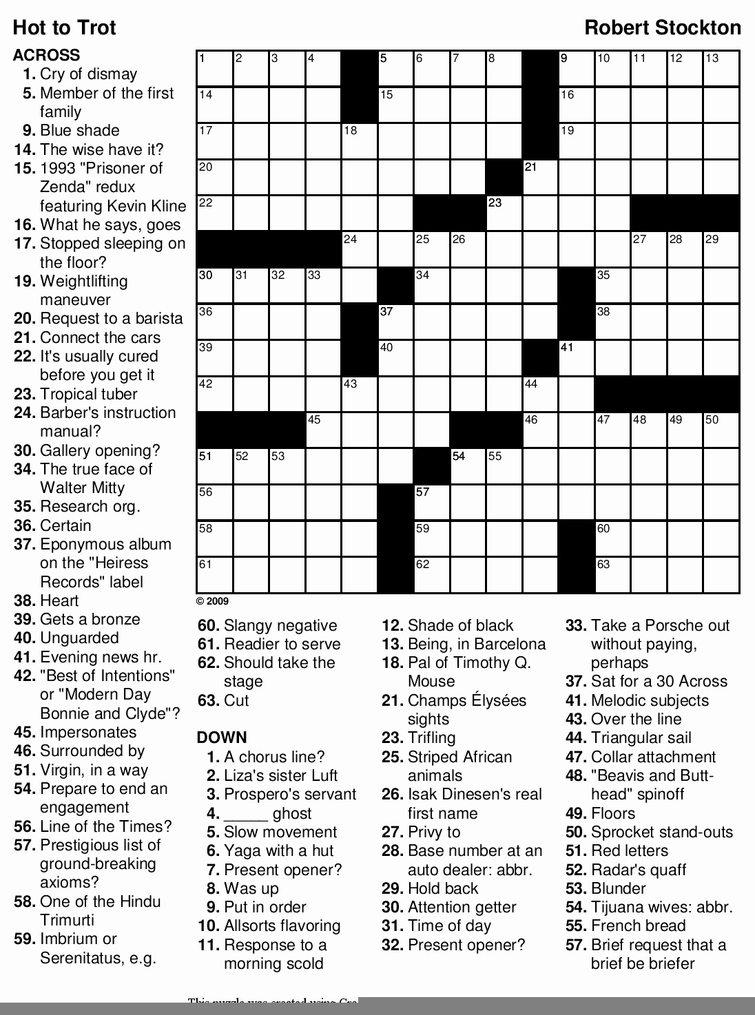 crossword puzzles printable medium difficulty