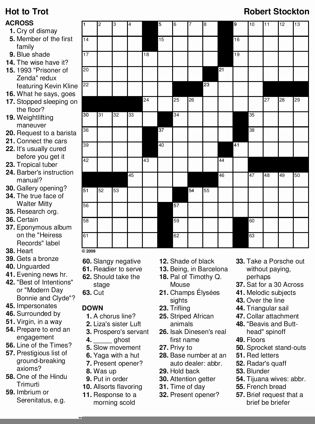 printable harry potter crossword puzzles