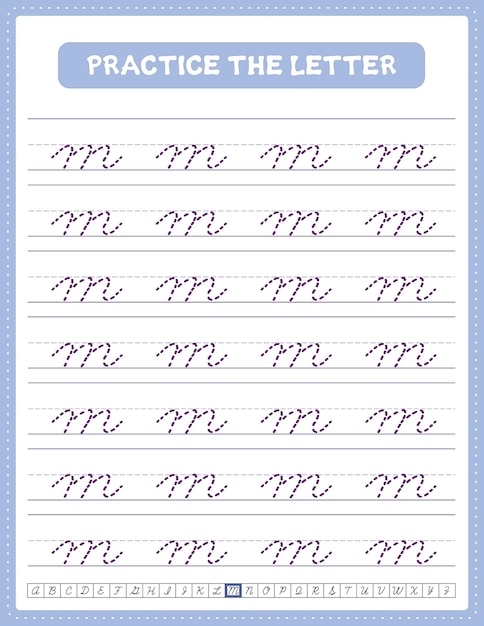 Cursive Writing Worksheets PDF Free Download For Beautiful 