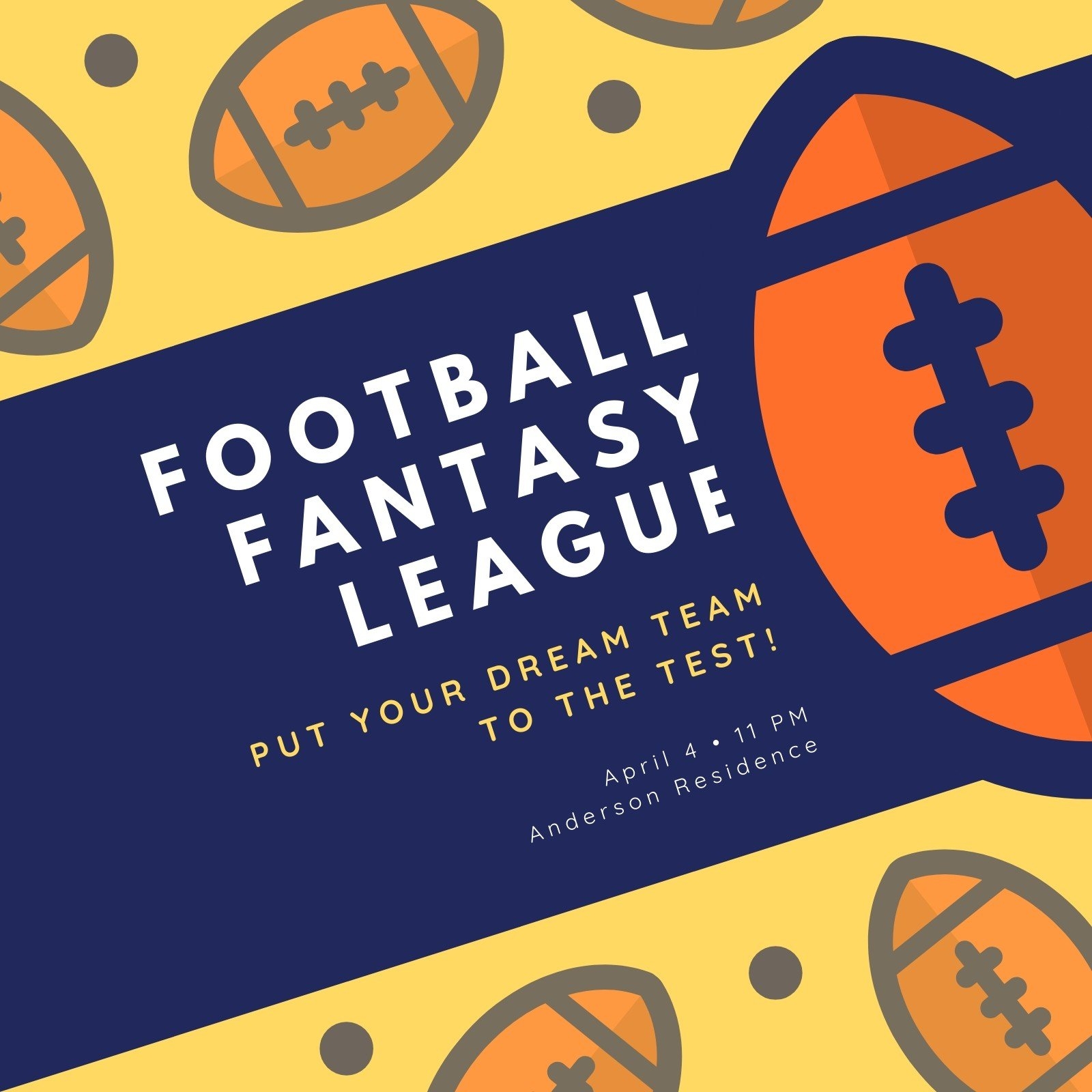 football invitations templates free