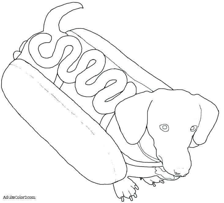 Cute Dog Coloring Pages