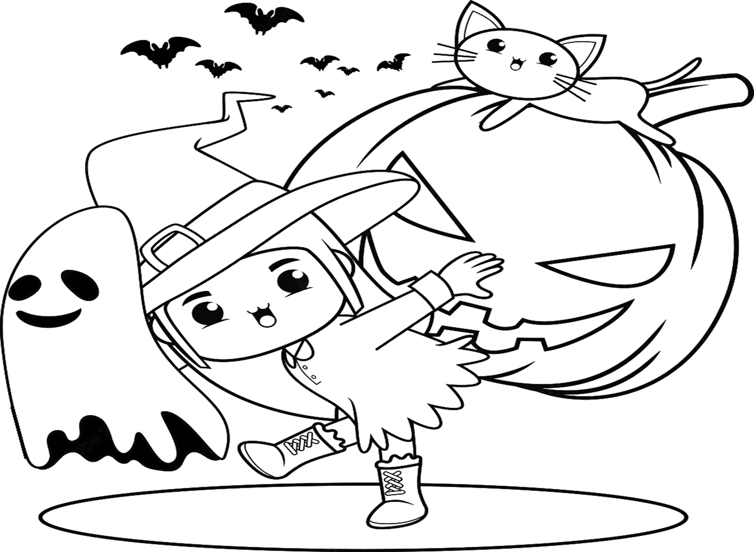 Halloween Coloring Pages To Print