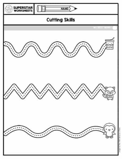 practice cutting worksheets
