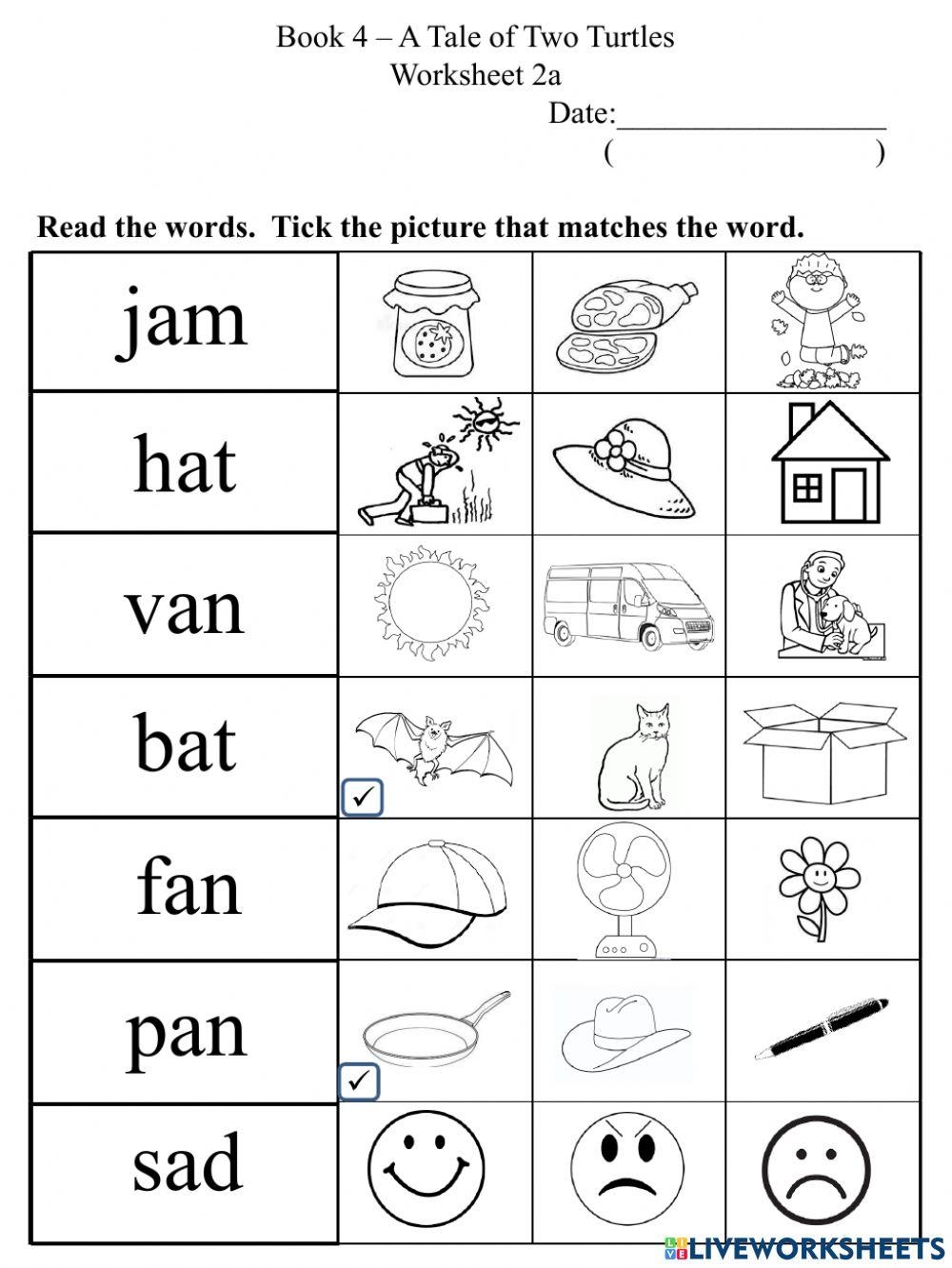 Cvc Words short Vowel Practice ESL Worksheet By Joanne0049 