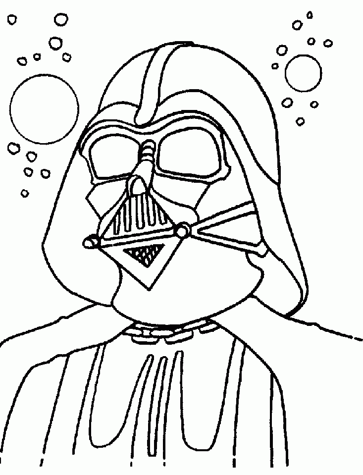 Darth Vader Coloring Pages Coloring Home