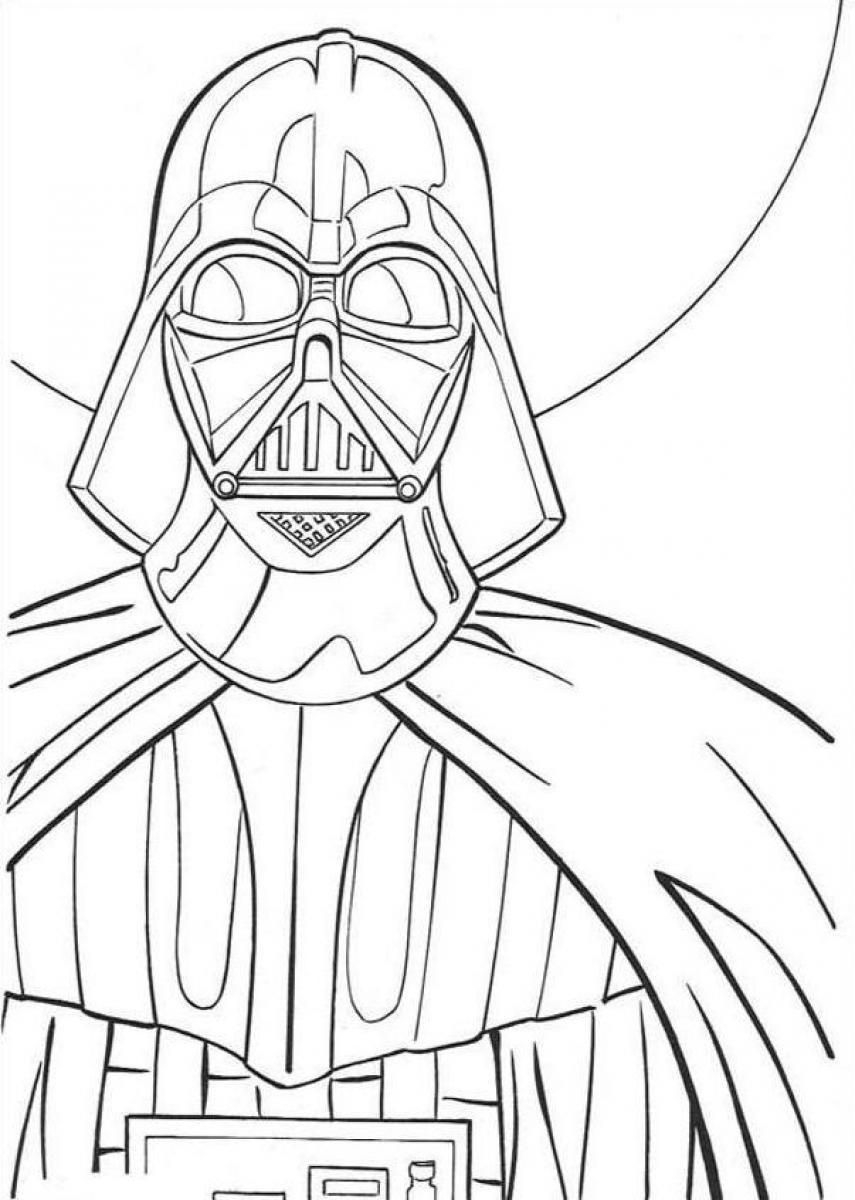 Darth Vader Coloring Pages