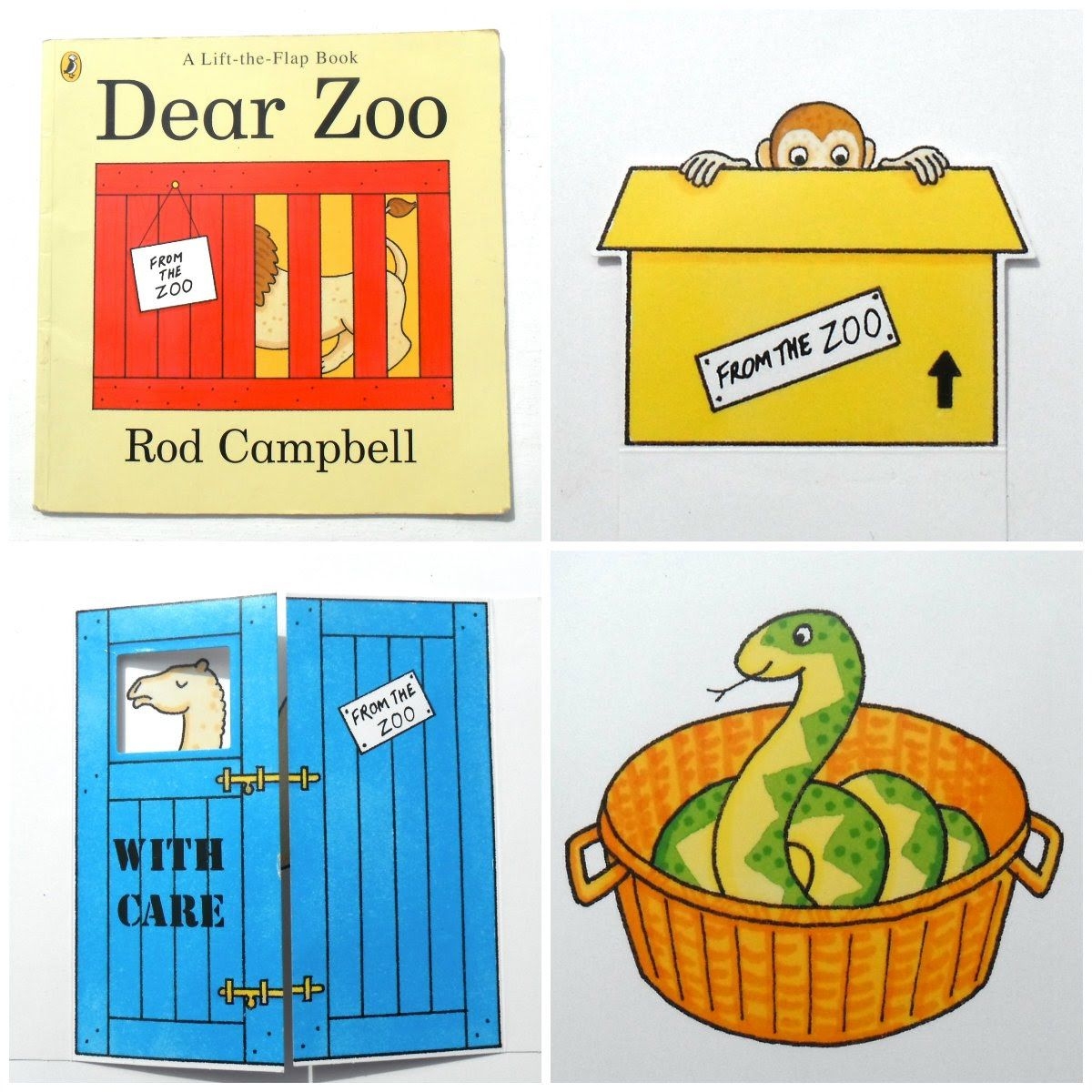 Dear Zoo Printable Story Printable Word Searches 60 OFF