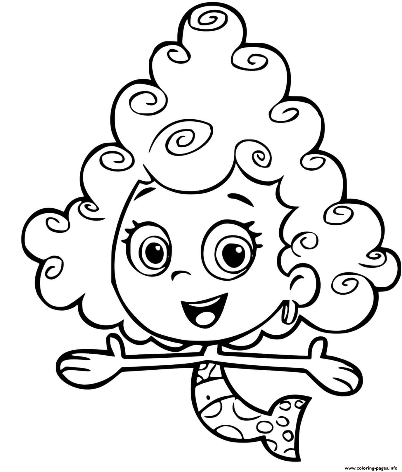 Bubble Guppies Coloring Pages
