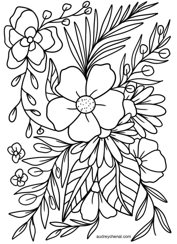 Digital Art Coloring Coloring Pages