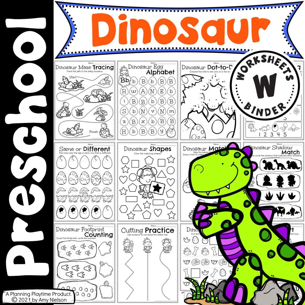 dinosaur worksheets