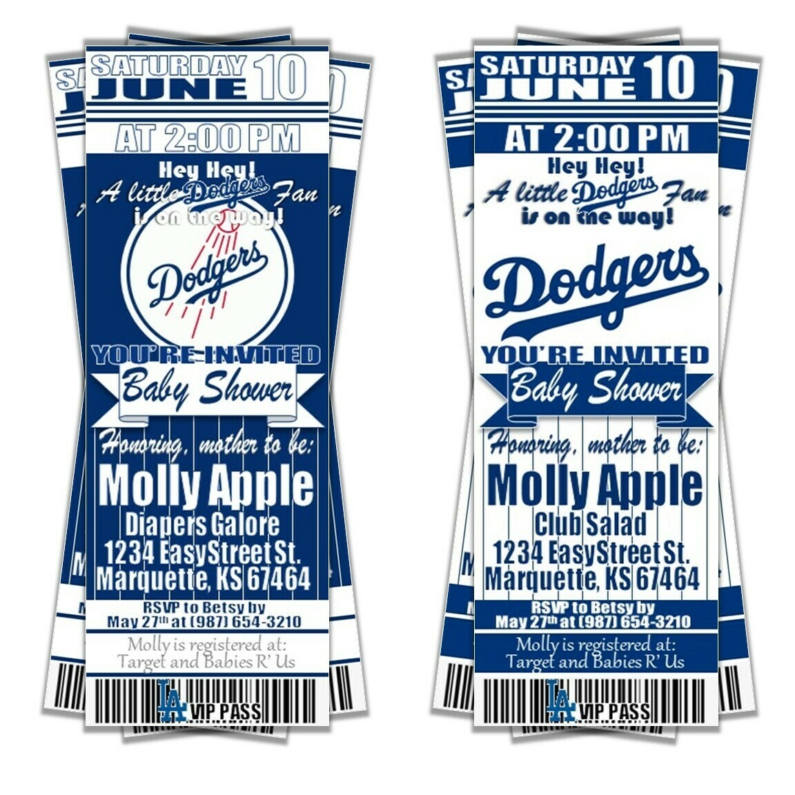 Dodgers Invitation Template Printable Word Searches