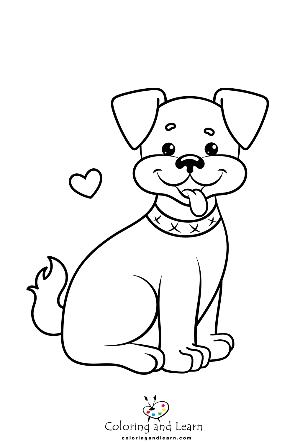 Dog Coloring In Pages