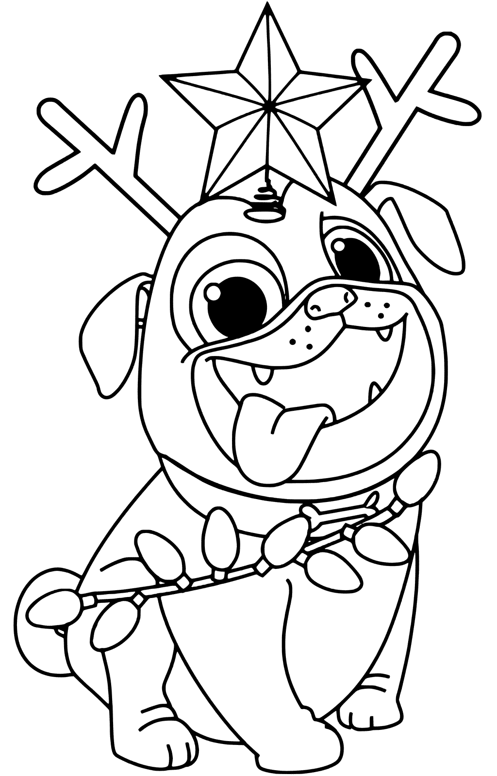 dog coloring pages free printable