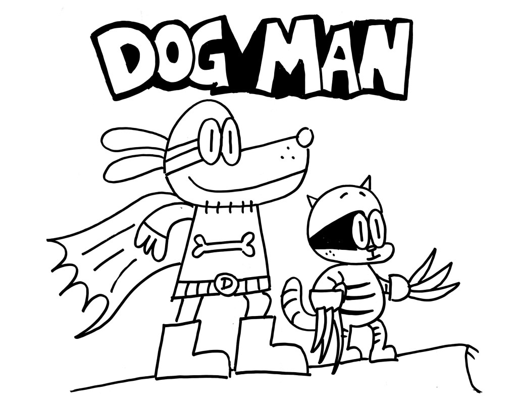 Dogman Coloring Pages Pdf Free Coloringfolder
