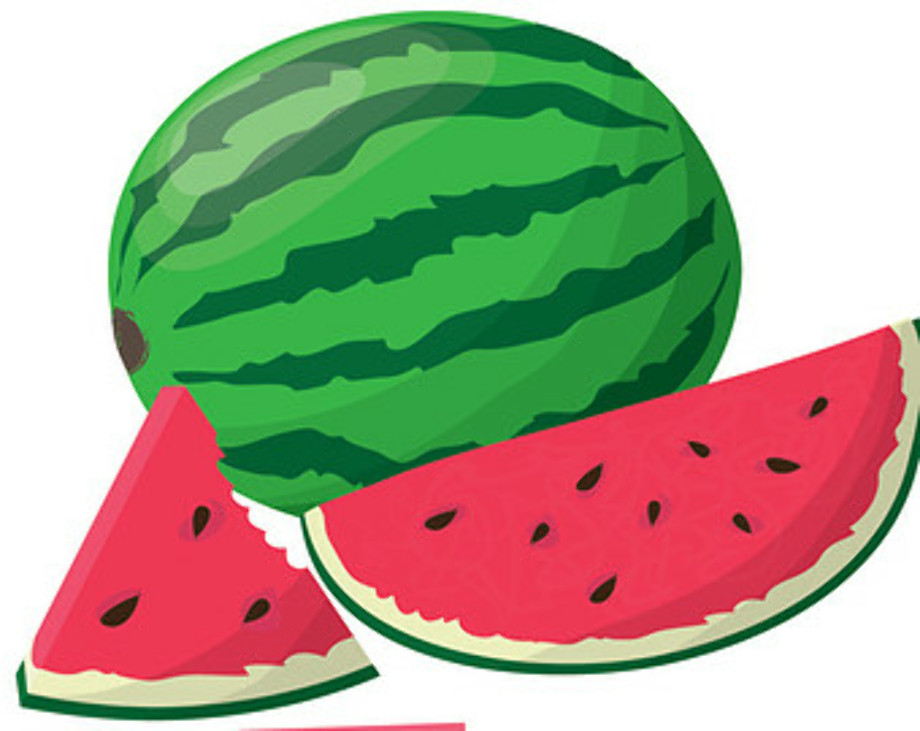 Download High Quality Watermelon Clipart Printable Transparent PNG 