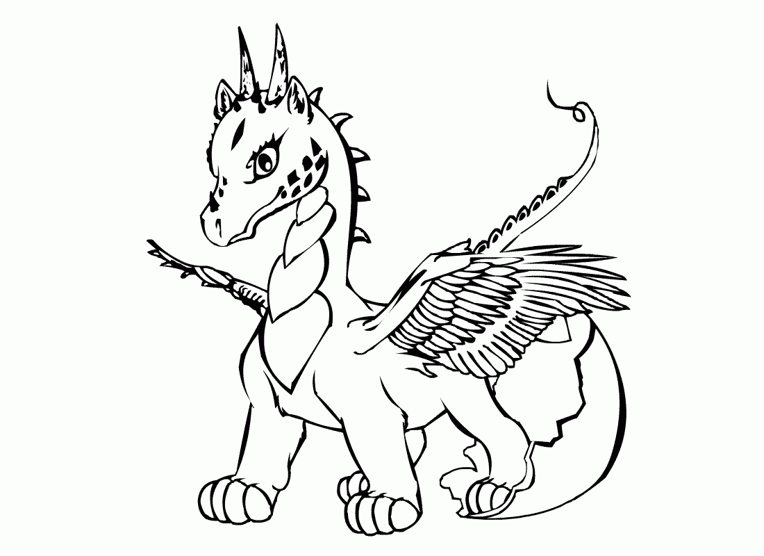Dragon Coloring Pages Cute Coloring Pages Fabricvere