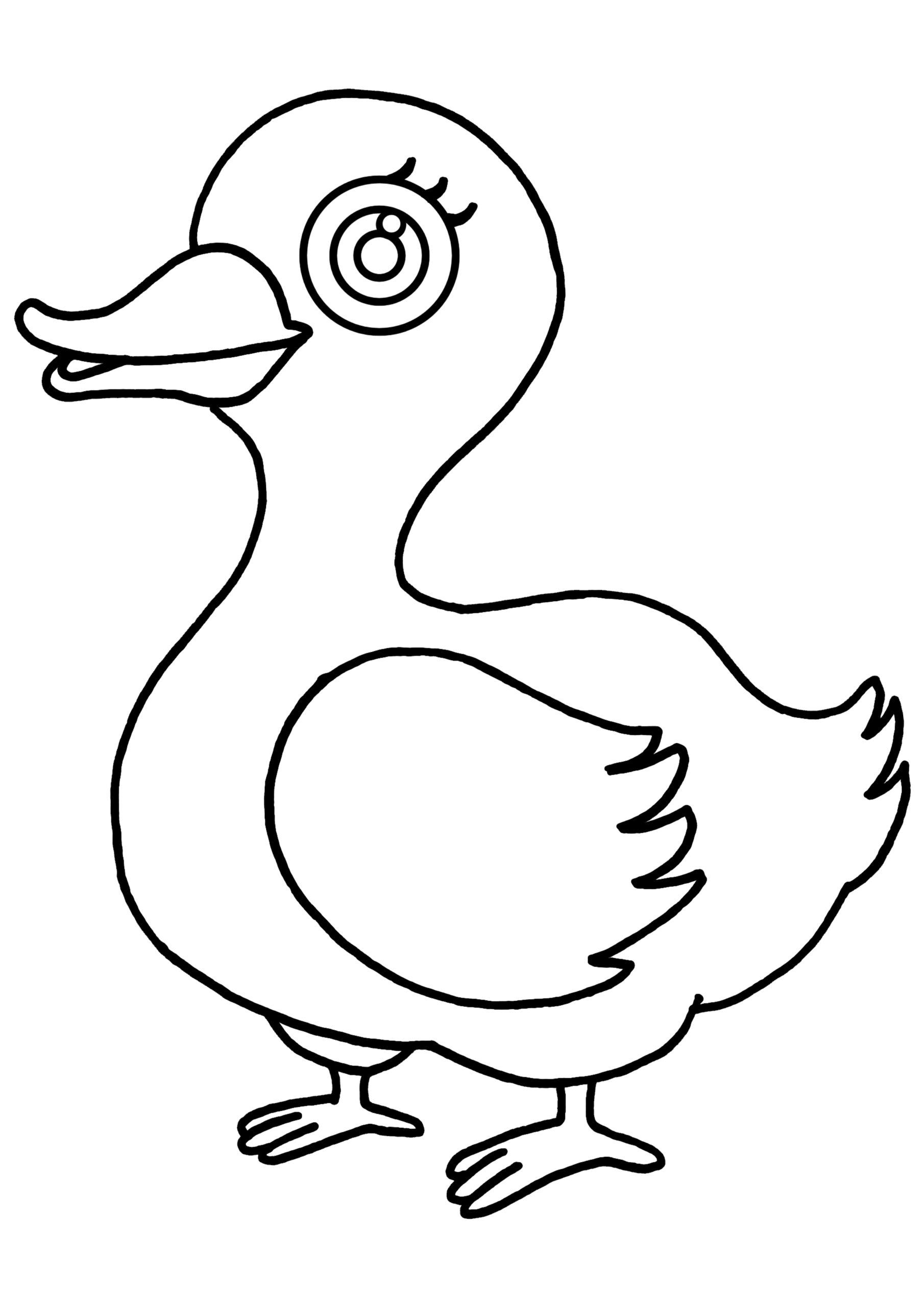 Duck Coloring Pages Printable