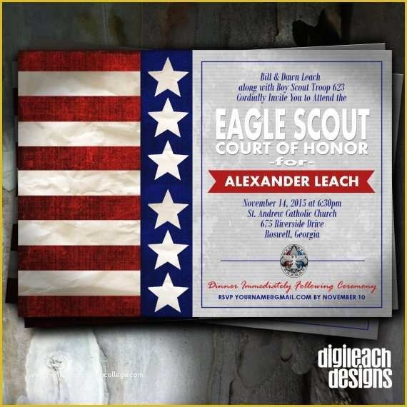 Eagle Court Of Honor Invitation Free Template Of Eagle Scout Court Of
