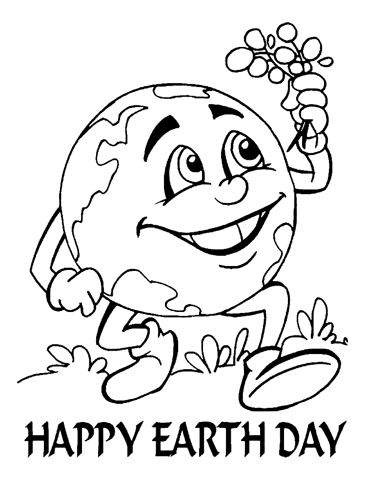 Earth Day Coloring Pages Free Printable Coloring Pages