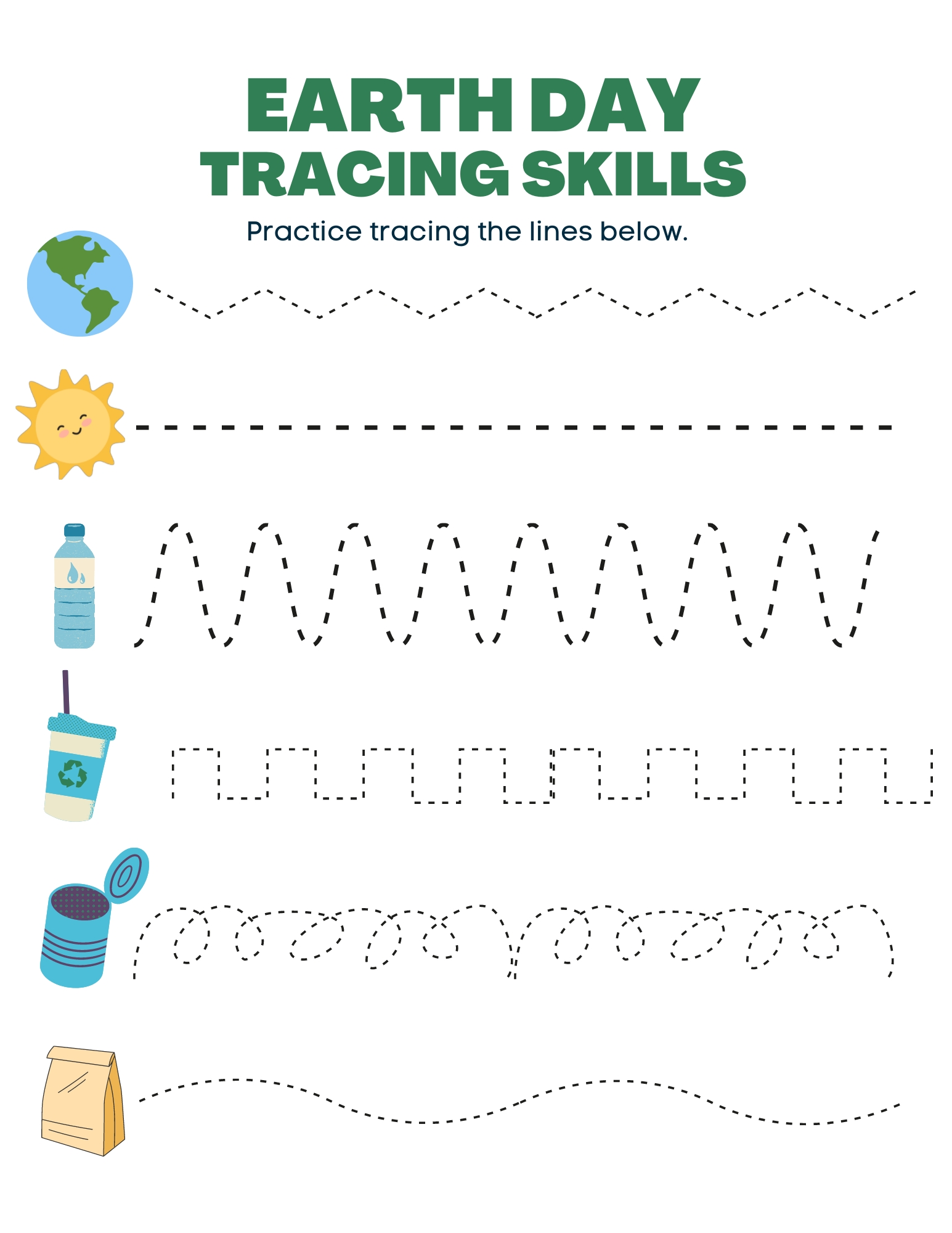 Earth Day Printables Kindergarten Mom Worksheets Library