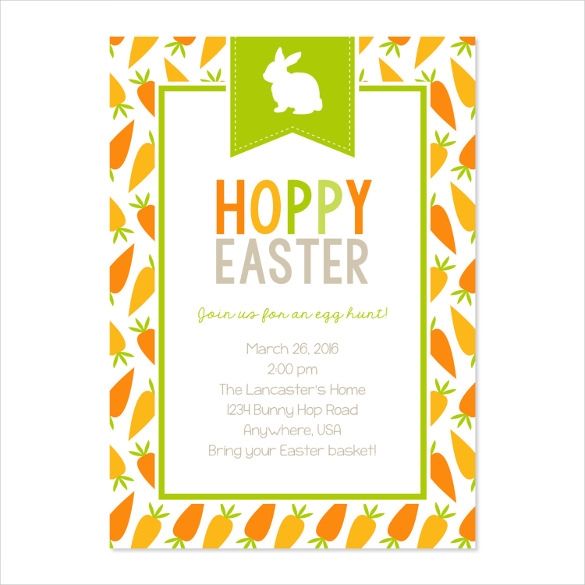 easter invite template