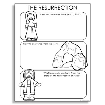 Easter Lesson Trueway Kids Worksheets Library