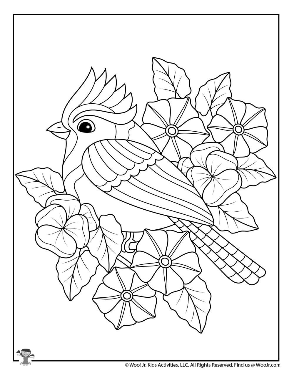 Easy Adult Coloring Pages Spring Coloring Pages