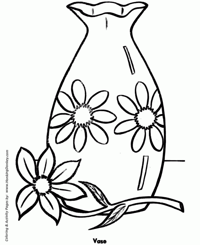 Easy Coloring Pages For Kids