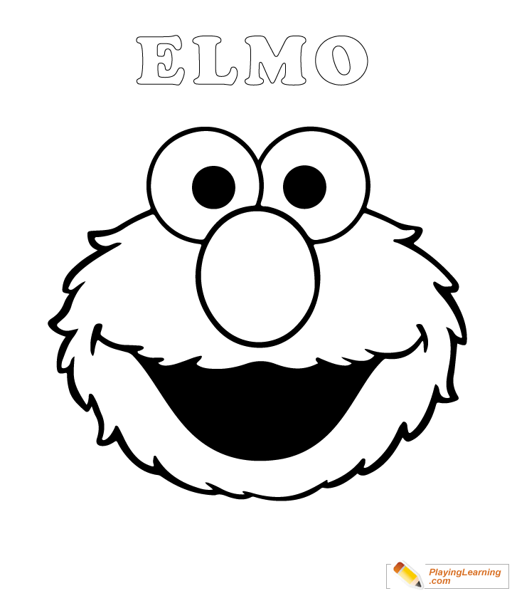 Elmo Coloring Page
