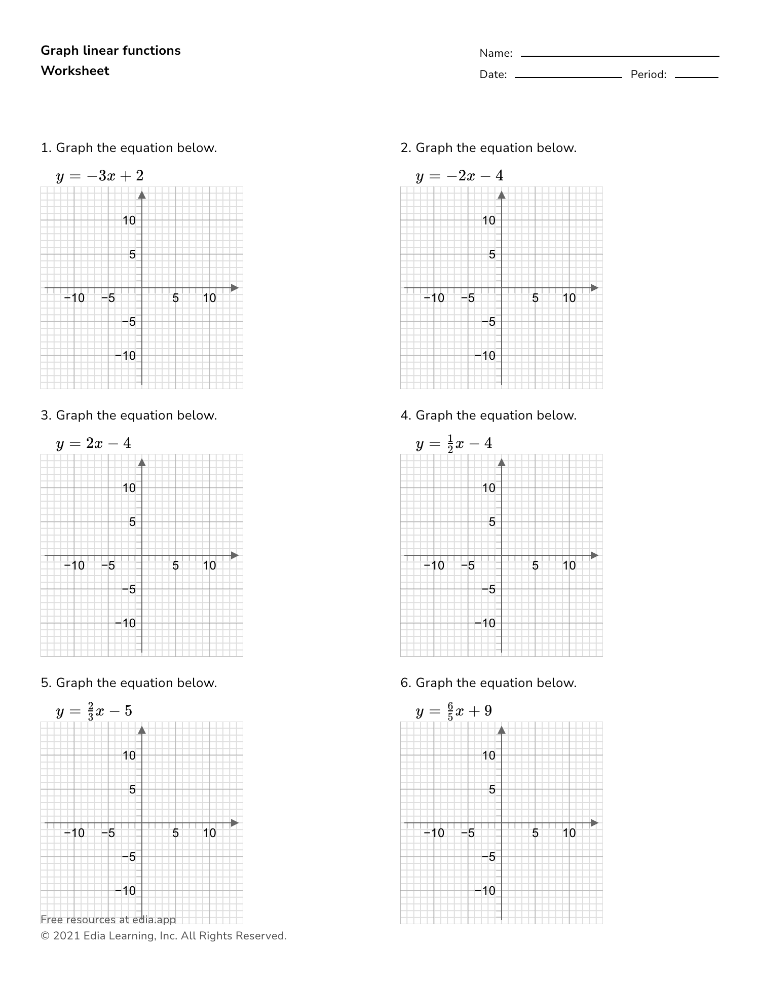 Edia Free Math Homework In Minutes Worksheets Library