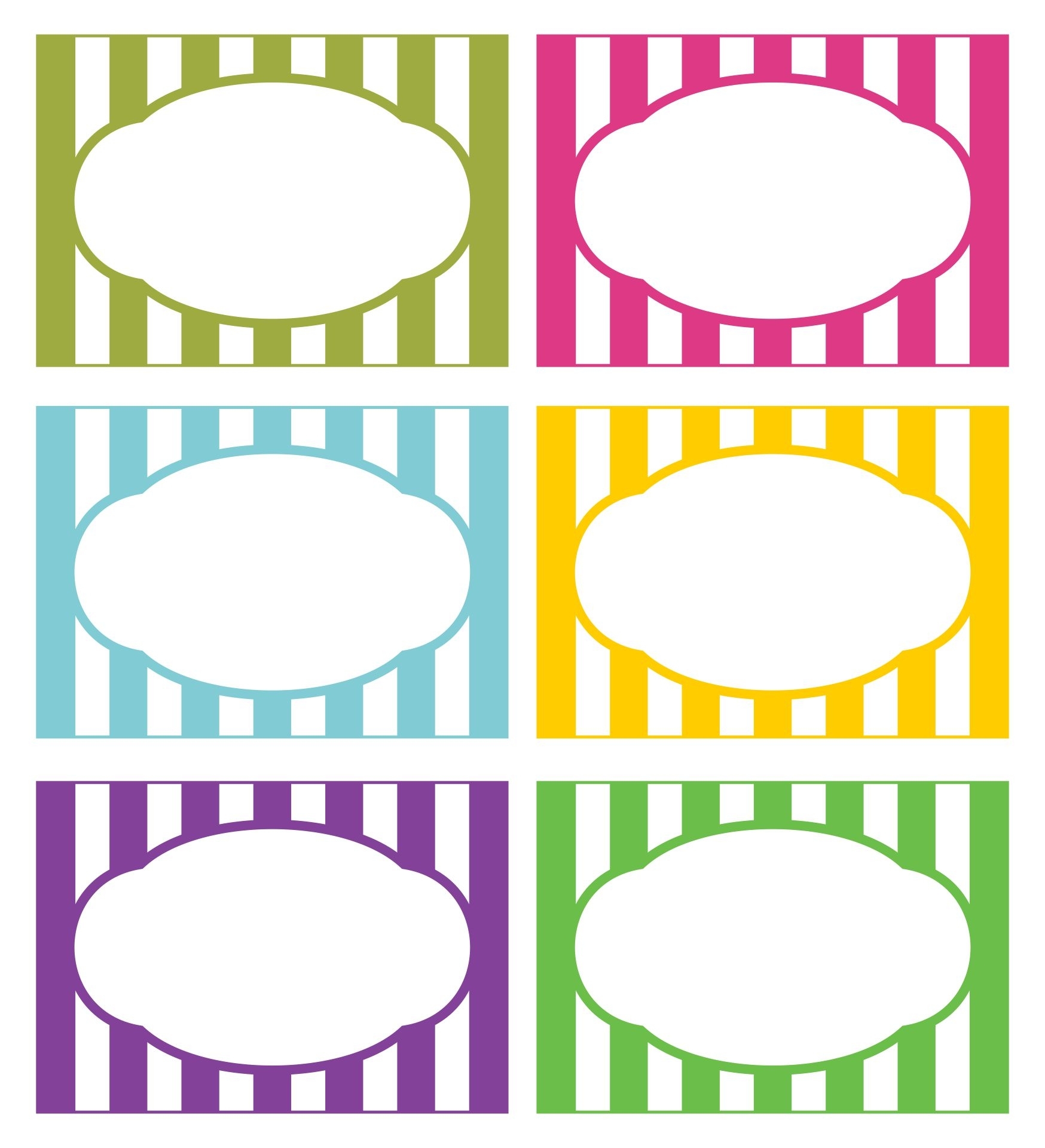 Editable Free Printable Blank Label Templates Printables Template Free