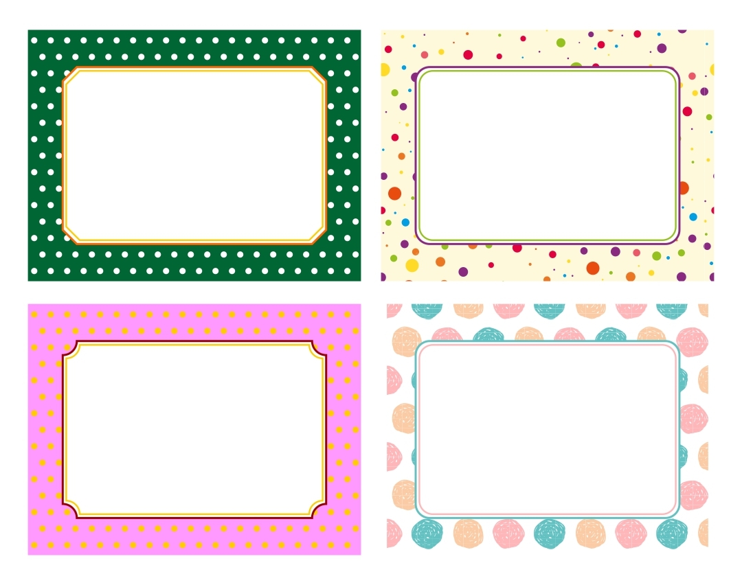 free printable label templates editable