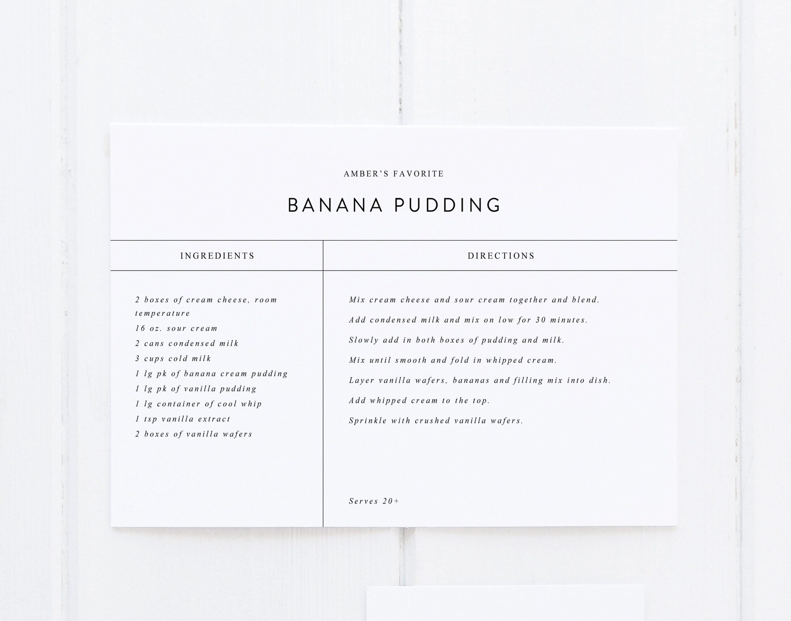 Editable Recipe Card Template Printable Recipe Cards Recipe Card 