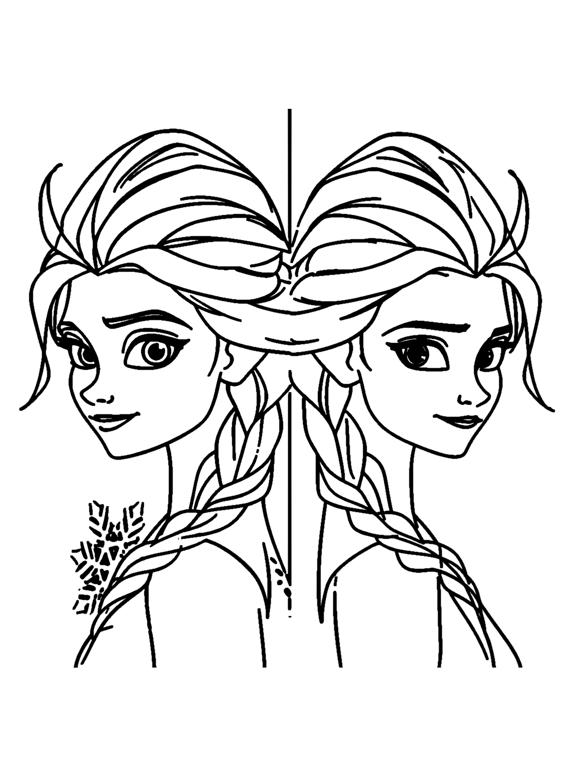 Elsa Coloring Pages Free Online For Kids 