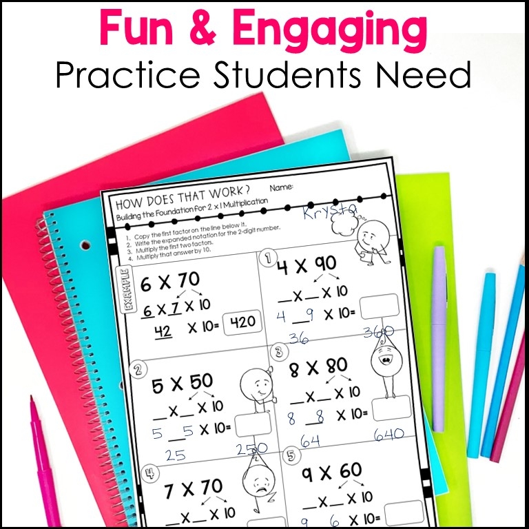 Engaging 4th Grade Multiplication And Division Worksheets Fun 