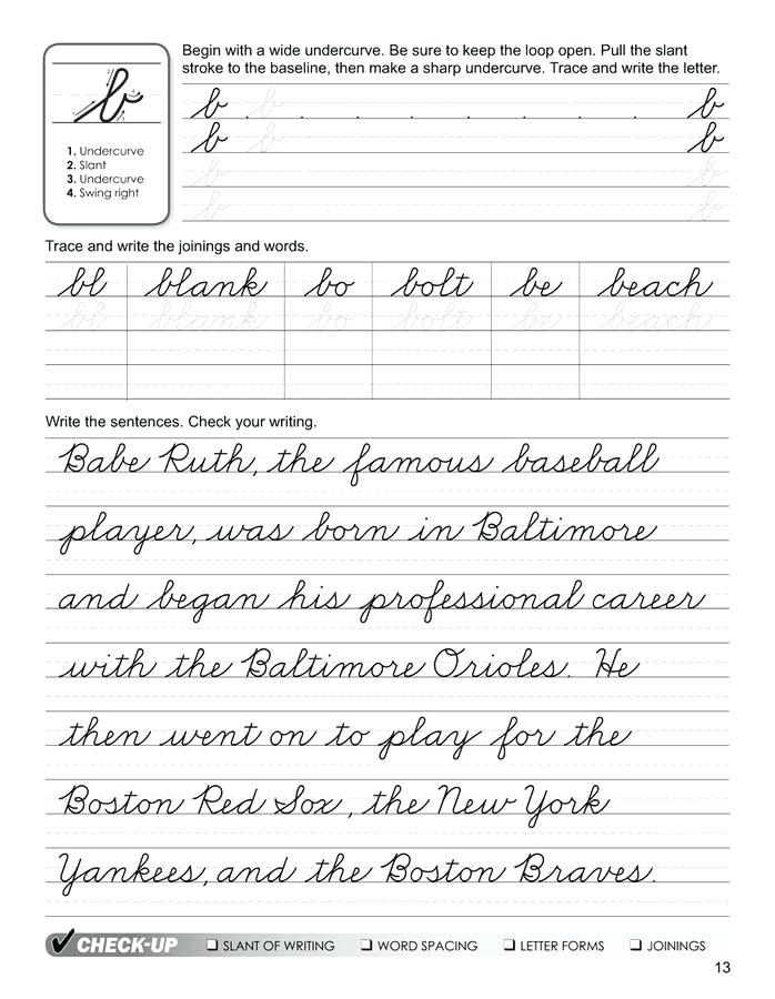 handwriting worksheets pdf