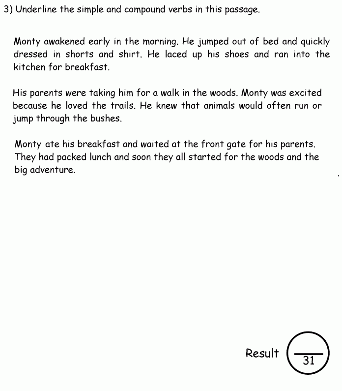 EnglishPOWER Sample English Worksheet