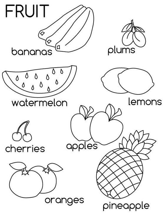 printable worksheets on fruits and vegetables