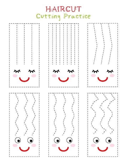 Fall Cutting Practice Worksheet All Kids Network Worksheets Library
