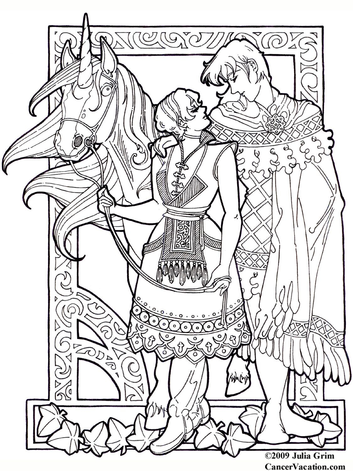 Fantasy Coloring Pages Books 100 FREE And Printable 