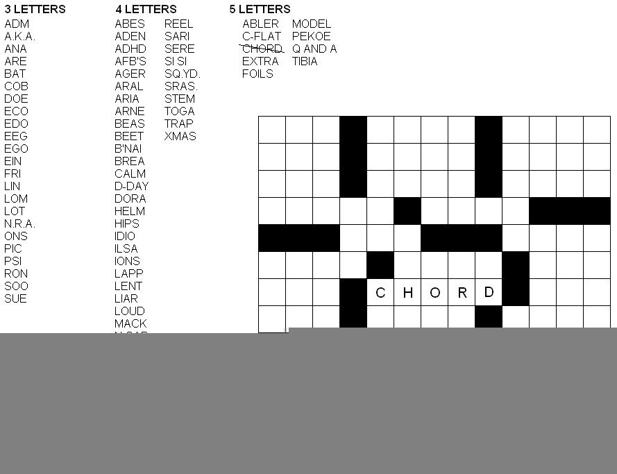 Fill In Puzzle Pages Bing Images Fill In Puzzles Printable Crossword