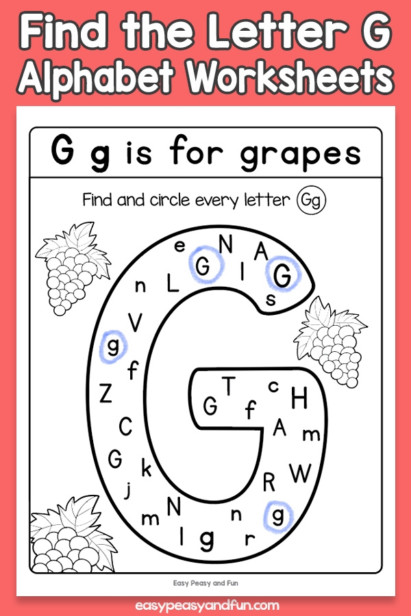 g worksheet