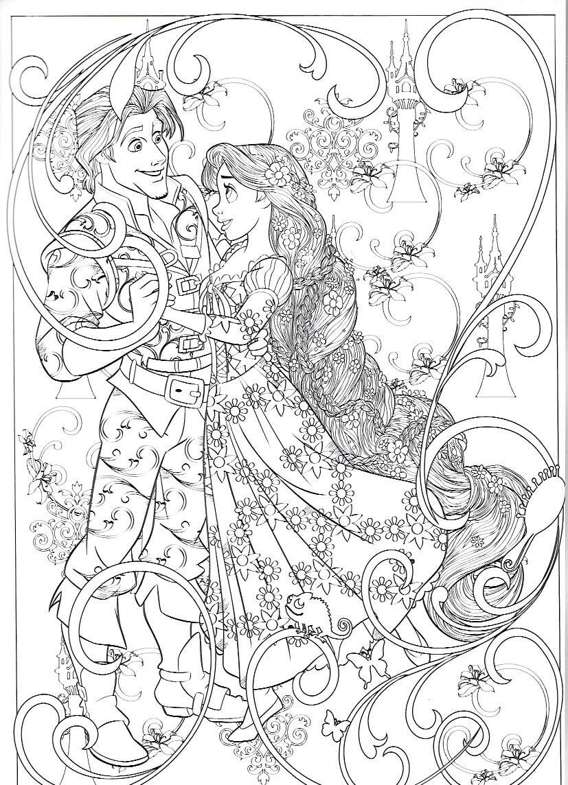 Finding Dory Coloring Page For Adults Coloring rocks