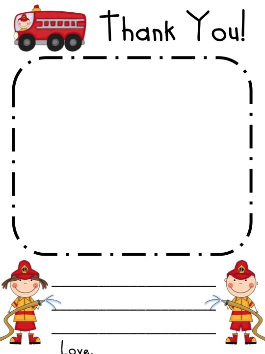 Firefighters Thank You Cards Birthday Printable Vrogue co