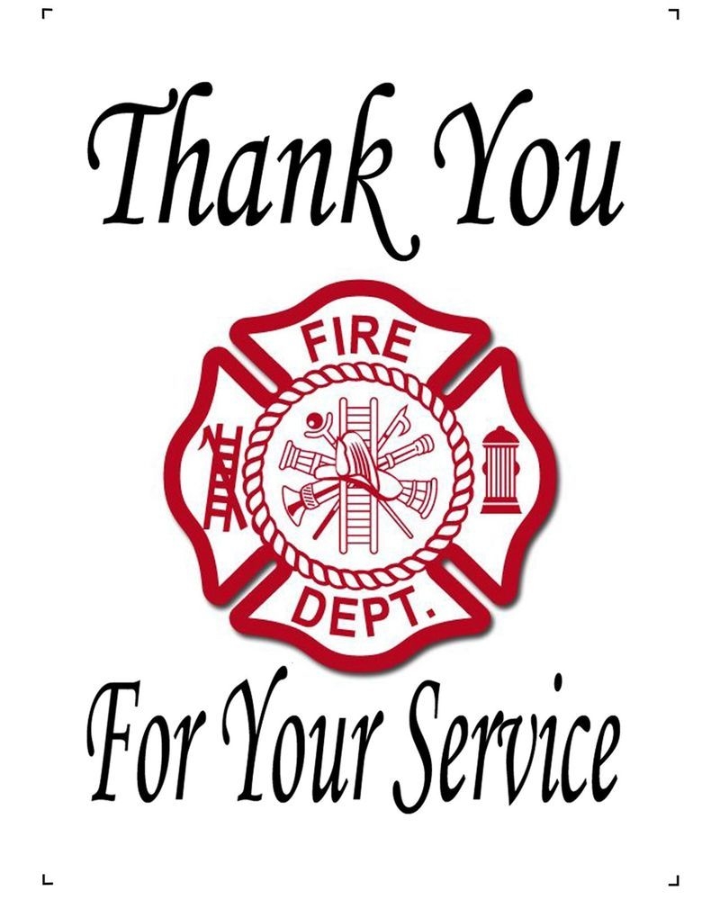 Firefighters Thank You Cards Birthday Printable Vrogue co